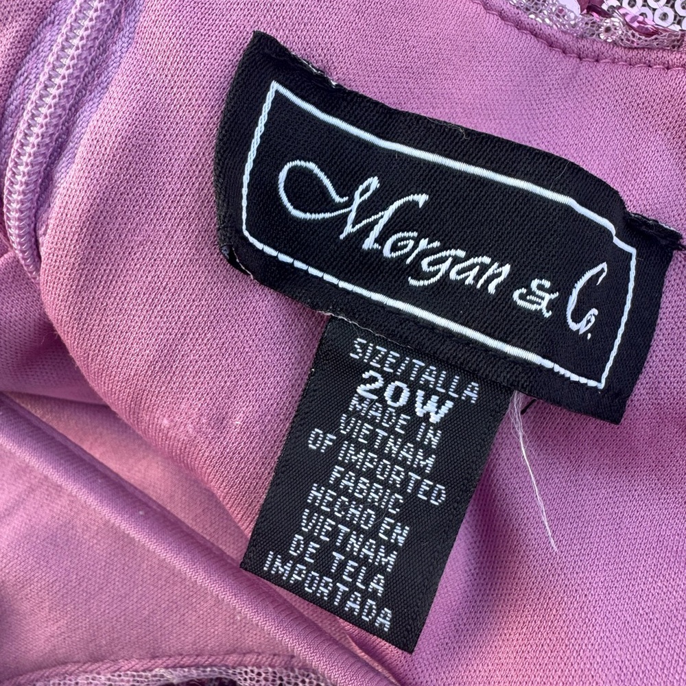 Morgan & Co. Lavender Dress View 5